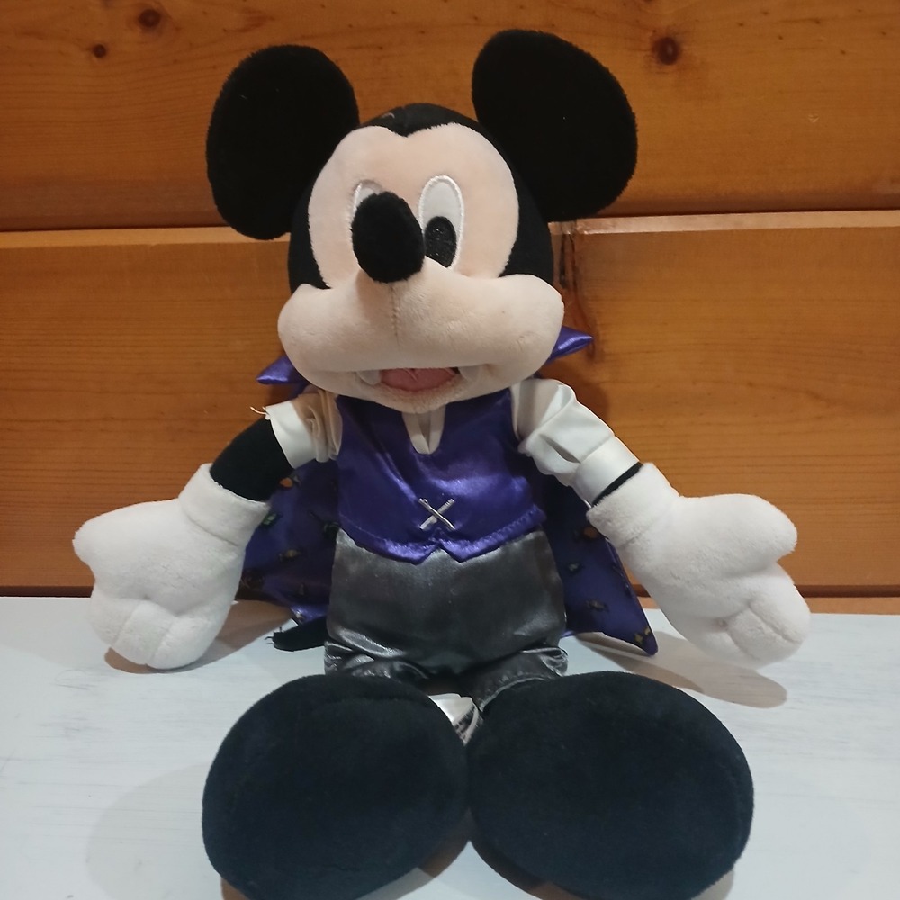 Mickey Mouse Dracula Vampire 2016 Disney Collection 13" Plush Soft Toy E2